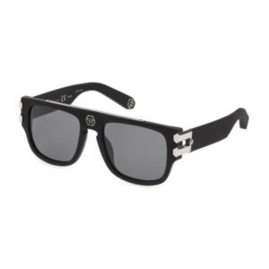 Philipp Plein Women Silver Lens Sunglasses - SPP011V 55 703X