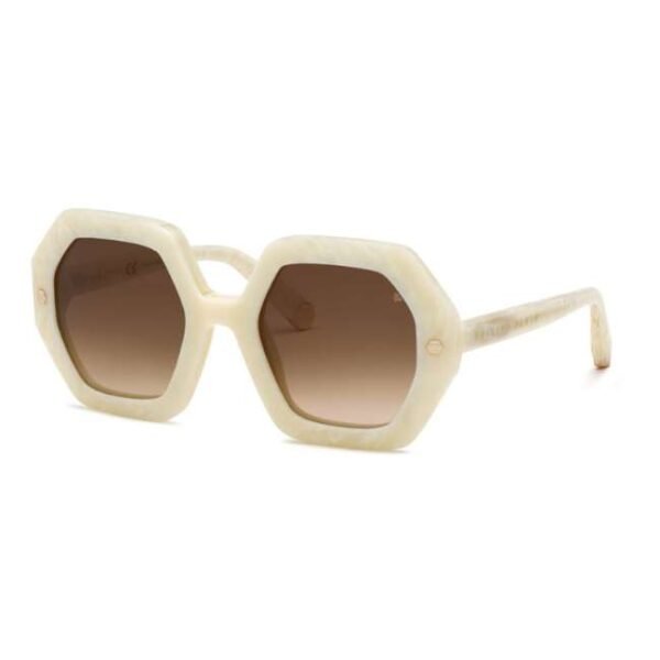 Philipp Plein Women Brown Lens Sunglasses - SPP039M 53 9YL