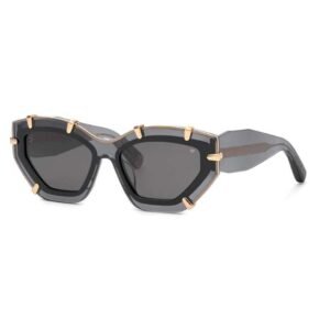 Philipp Plein Women Grey Lens Sunglasses - SPP099V 55 819