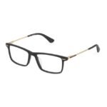 Police Unisex Transparent Lens Eyeglasses - VPLD92K53703FR