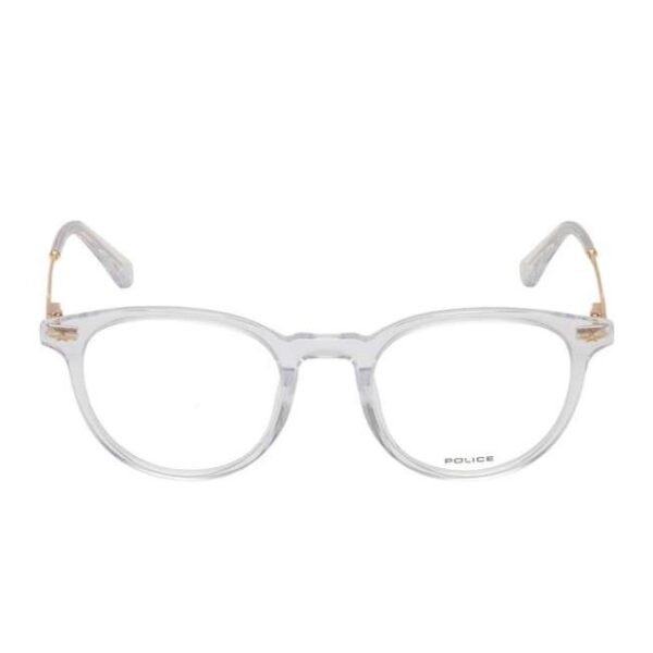 Police Men Transparent Lens Eyeglasses - VPLD93K50880FR