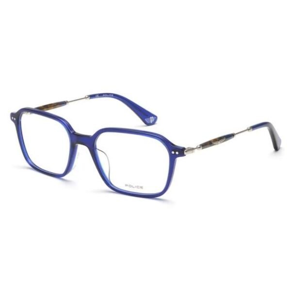 Police Unisex Transparent Lens Eyeglasses - VPLE98K52T31