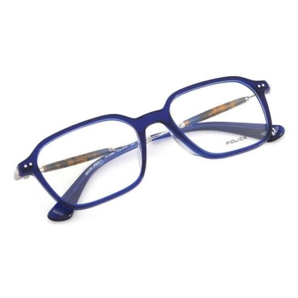 Police Unisex Transparent Lens Eyeglasses - VPLE98K52T31