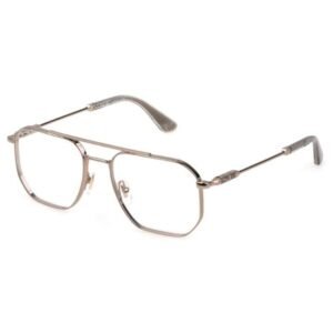 Police Unisex Transparent Lens Eyeglasses - VPLG82K 54 8FE