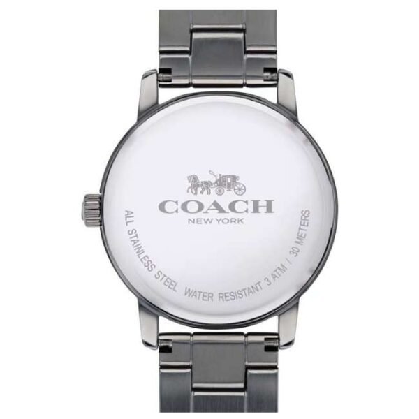 Coach Grand Women Grey Dial Quartz Watch - 14502924