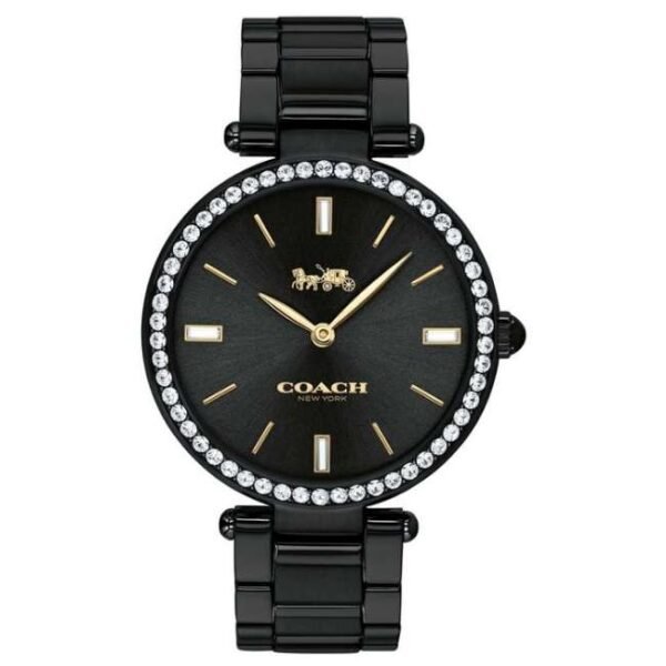 Coach Park Women Black Dial Quartz Watch - 14503421