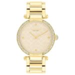 Coach Cary Women Beige Dial Quartz Watch - 14504183