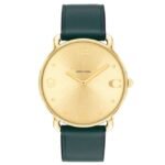 Coach Elliot Women Gold Dial Quartz Watch - 14504202