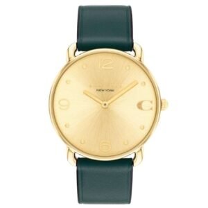 Coach Elliot  Women Gold Dial Quartz Watch - 14504202