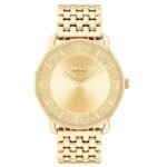 Coach Elliot Women Gold Dial Quartz Watch - 14504374