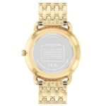 Coach Elliot Women Gold Dial Quartz Watch - 14504374