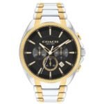 Coach Jackson Men Black Dial Quartz Watch - 14602682