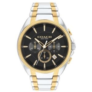 Coach Jackson Men Black Dial Quartz Watch - 14602682