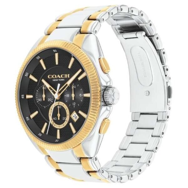 Coach Jackson Men Black Dial Quartz Watch - 14602682