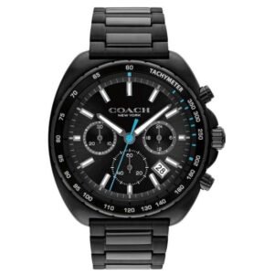 Coach Charter  Men Black Dial Quartz Watch - 14602705