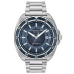 Coach Charter Men Blue Dial Automatic Watch - 14602711