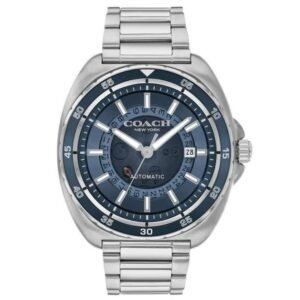 Coach Charter  Men Blue Dial Automatic Watch - 14602711