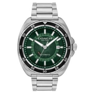 Coach Charter Men Green Dial Automatic Watch - 14602713