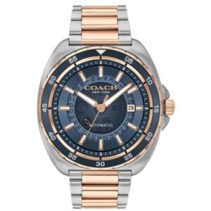 Coach Charter Men Blue Dial Automatic Watch - 14602729