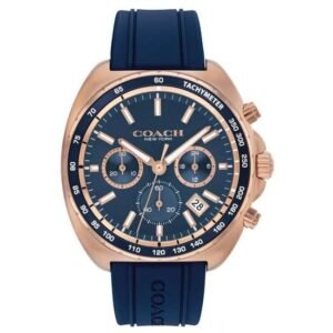 Coach Charter Men Blue Dial Quartz Watch - 14602730