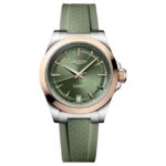 longines green leather men watch l34305029