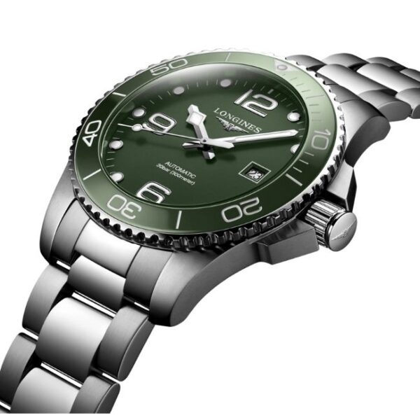 Longines Hydroconquest Green Matt Dial Men 43mm - L37824066