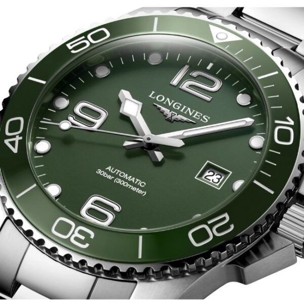 Longines Hydroconquest Green Matt Dial Men 43mm - L37824066