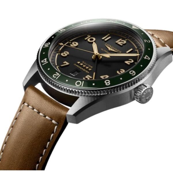 Longines Spirit Zulu Time 42mm Mens Watch - L38124632