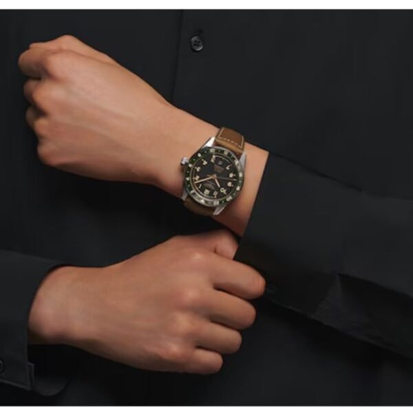 Longines Spirit Zulu Time 42mm Mens Watch - L38124632