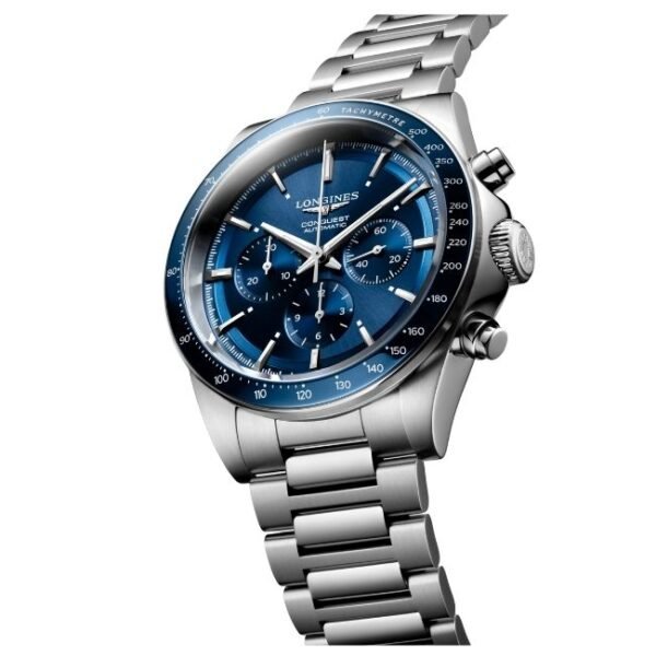Longines Conquest Automatic Chronograph 42mm Mens Watch - L38354926