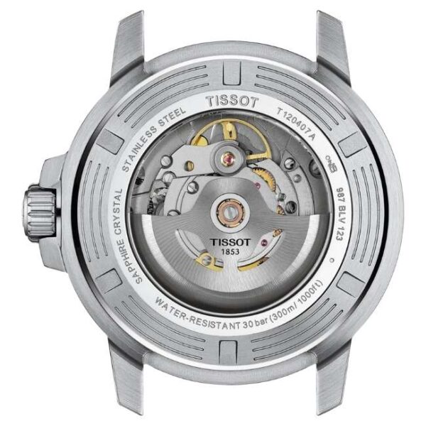 Tissot Seastar 1000 Powermatic 80 | Green Gradient Dial | Ceramic Bezel | T1204071109101