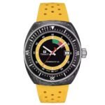 tissot silicon yellow men watch t1454079705700