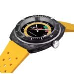 tissot silicon yellow men watch t1454079705700