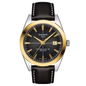 Tissot Gentleman Powermatic 80 Silicium Solid 18K Gold Bezel