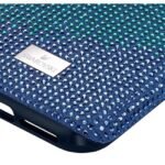 Swarovski Crystalgram iphone 11 Pro Case with Bumper Blue Anniv 553395