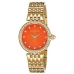 Giordano Analog Orange Dial Women'S Watch - 2752-33