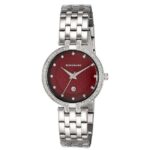 Giordano Analog Red Dial Women'S Watch-2770-11