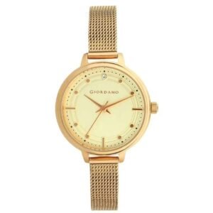 Giordano Women Gold-Toned Analogue Watch 2872-55