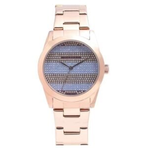 Giordano Blue Dial Analogue Women'S Watch-2977-55