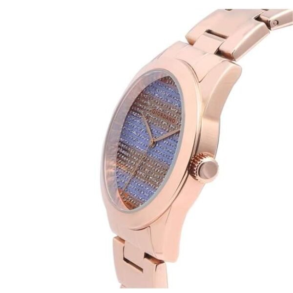 Giordano Blue Dial Analogue Women'S Watch-2977-55