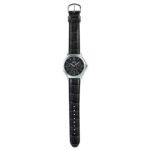 Casio Enticer Leather Band Women Black Watch A1149