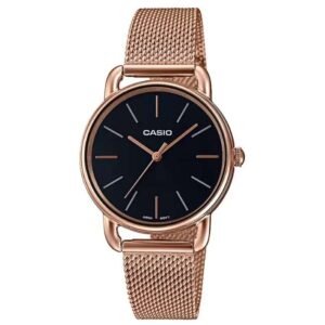 Casio Enticer Stainless Steel Women Black Watch A1794