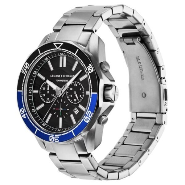 Armani Exchange Black Men Quartz Watch AX7166SET