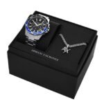 Armani Exchange Black Men Quartz Watch AX7166SET