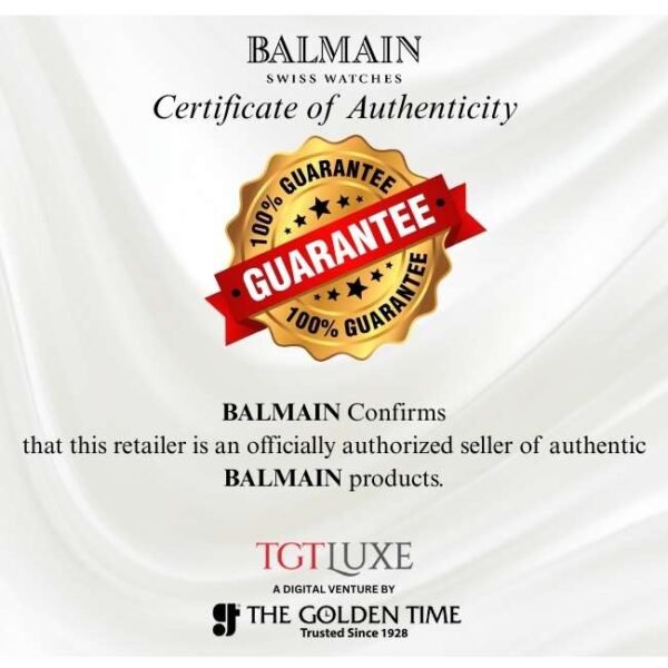 Balmain Stainless steel Mother of pearl Women Watch B81113386