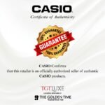 Casio Black Dial Analog-Digital Resin Watch - G742