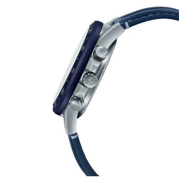 Casio Edifice  Leather Blue Men Watch EX535