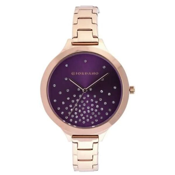Giordano Women Rose Gold Analogue Watch Gd-2024-55