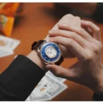 Lucky Harvey Casino Series Blue Sic Bo Automatic Watch Lh/Be/Sb-14