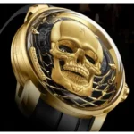 Lucky Harvey Craftmanship Series Gold Skull Limited Edition Automatic Watch Lh/Gd/Sl-27